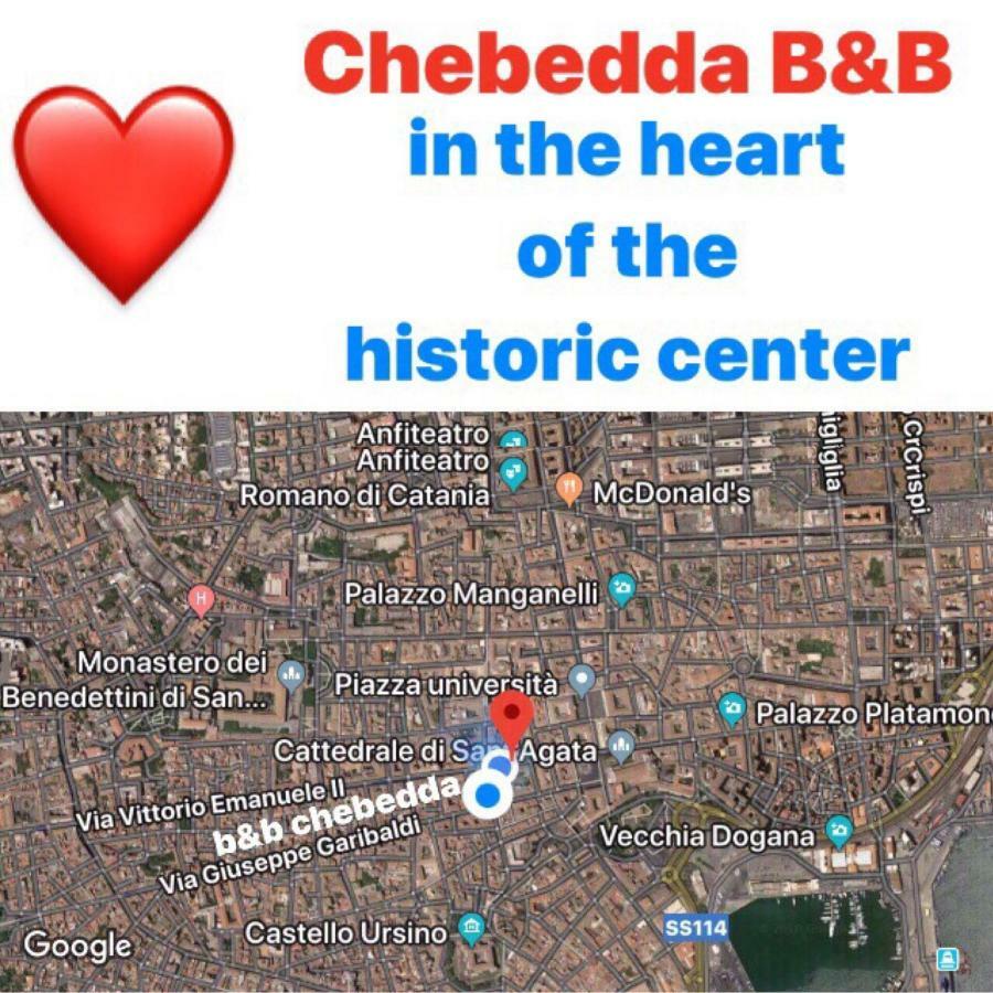 Chebedda B&B Catania Luaran gambar