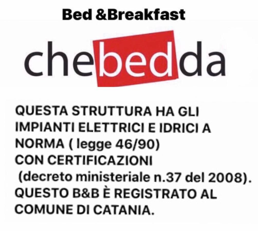 Chebedda B&B Catania Luaran gambar